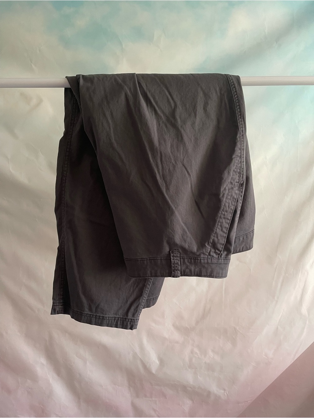 Old Navy High-Rise Gray Cotton OG Chinos